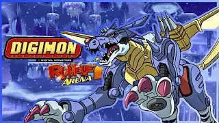 METAL GARURUMON TA COMENDO TODO MUNDO... - Digimon Rumble Arena 2