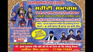 ਵੱਲੋਂ - ਪੁਰਾਤਨ ਗੁਰਦੁਆਰਾ ਸਾਹਿਬ ਕਮੇਟੀ NRI ਵੀਰ ਅਤੇ ਨੋਜਵਾਨ ਸਭਾ ਪਿੰਡ ਫਤਿਹਗੜ੍ਹ ਨਿਆੜਾ