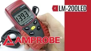 AMPROBE LM-200 LED Light Meter (product video presentation)