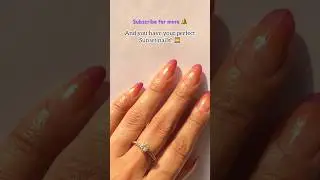 Sunset Nails! 🌅 #easynailart #nailarttutorial #nailart #sunsetnails #ombrenails  @DeBelleCosmetix