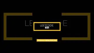 Leetcode 931 Minimum Falling Path Sum #python #programming #leetcode