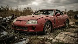 ASMR Восстановление автомобиля! Полная реставрация 1998 Toyota Supra из запущенного состояния до как