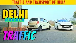 Traffic Sound in Kerala | Indian Traffic Noise | Car Traffic Ambience