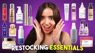 Restocking My Essential Makeup, Skincare & Haircare Products 