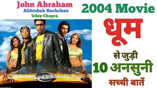 Dhoom unknown facts budget Abhishek bachchan Uday Chopra John Abraham Bollywood flashback 2004 movie