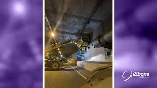 Gibbons HVAC Services - Installing a refurbished Tunnel Jet Fan