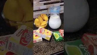 Mango 🥭 Custard recipe #easy#Youtubeshorts