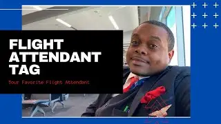Flight Attendant Tag| Traveling Gunn|