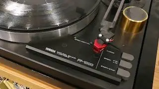 Yamaha PF-1000 turntable with a Dynavector cartridge.