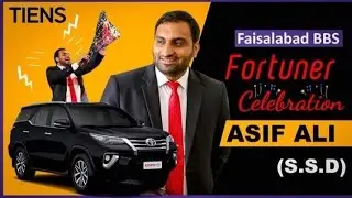 Asif Ali top  fortuner car achiever (tiens pakistan)
