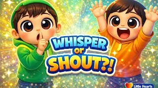 WHISPER or SHOUT? 🤫🔊 | Islamic Kids Voice Game | Bismillah SubhanAllah 