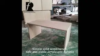Simple solid wood bench#solid wood#modern#bench#safe and stable#durable