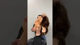 Slip-on mannequin head #cosmetology #hairstylist #hairschool #salon #haircut t