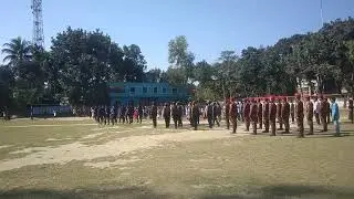 মহান বিজয় দিবস অনুষ্ঠান  উপলক্ষে আজ  অনুশীলন চলছে  