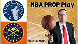 Wolves vs Nuggets - NBA Player Prop | Raphael's Prop Betting Picks & Predictions | Thursday 12/25/25