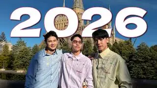 我們在一起的第二個跨年夜！大阪環球影城的新年約會 🎆 Our second New Year’s Eve together! New Year’s date at Universal Studios