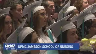 UPMC Jameson School of Nursing Holds Commencement for First Graduating Class