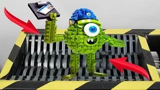 Experiment Shredding Lego And Toys | The Crusher