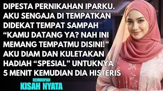 DI PESTA PERNIKAHAN IPAR DIA SENGAJA MENEMPATKANKU DI DEKAT SAMPAH - TAPI KUBUAT DIA HISTERIS SAAT..