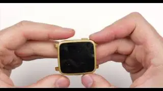 GadgetWraps Pebble Time Steel Full Clear Protector and Matte Clear Skin Install