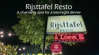Late Dinner at Rijsttafel Resto Pasirkaliki Bandung