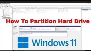 How to Create disk  Partition on Windows 11 New