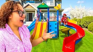 BUILT OUR DAUGHTER HER DREAM PLAYGROUND * SHE LOVED IT *