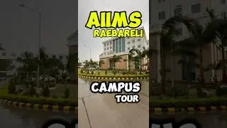 AIIMS Raebareli Campus Tour😍🫶| Most Underrated AIIMS😱 #neetmotivation #aiims #shorts #aiimsdelhi