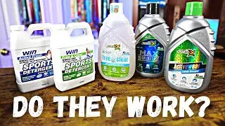 Sport Laundry Detergent Comparison /  DO THEY WORK? / Sweat-X Sport & WIN Sports Detergent
