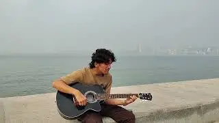 Tu Chahiye Guitar Cover | Atif Aslam | Soulful Acoustic at Marine Lines