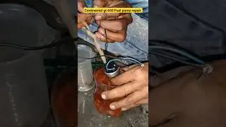 Continental gt 650 Fuel pump repair.#bike #shortvideo #youtubeshorts #ytshorts #royalenfield