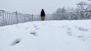 Winter wonderland Rawalakot Azad Kashmir #kashmir #snow #winter