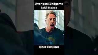Loki&rsquo;s Epic Tesseract Escape ⚡✨ | Avengers Endgame #shorts #endgame #mcu #ironman