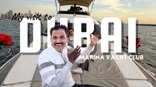 Dubai Marina Yacht Club | Dubai Private Yacht Tour | Is It Worth ₹₹₹? 🤔🛥️ | Dubai Yacht Tour 
