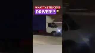 Amazing drifting skill in a Box Truck!!! #truckdriver #shorts #whodattrucker