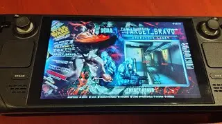 Target Bravo Steam Deck Batocera no light guns
