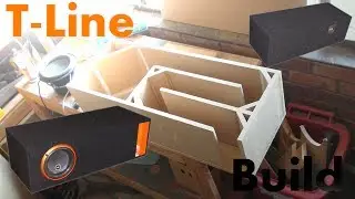 T-Line Time - Subwoofer Box Build For Cadence S2W8