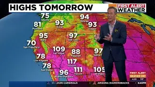 Phoenix breaks record with 116 degrees as heatwave continues