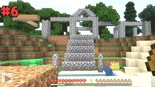 We Are Making A Big Cobblestone CASTLE @Minecraft Bedrock Survival E6