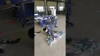 Industrial Cotton Wiping Rags baler