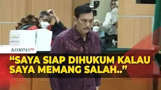 Luhut di Sidang Haris dan Fatia  Saya Siap Dihukum Kalau Saya Memang Salah
