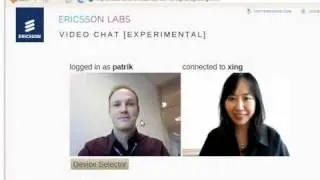 Beyond HTML5: Peer-2-peer conversational video in HTML5 | Ericsson Labs