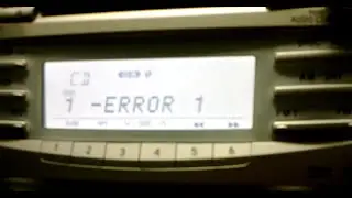 JBL 6-Disc CD changer (ERROR 1 / ERROR 3) issues | 2008 Toyota Camry XLE V6