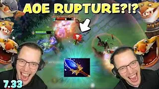 TECHIES AGHS = AOE RUPTURE