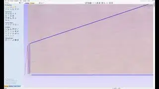 Open vector on profile toolpath in Aspire