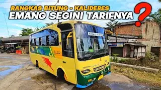 BUS RUDI MAKIN SEPI 😢 TARIF TERLALU MAHAL ⁉️  #trip RANGKASBITUNG - KALIDERES
