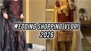 Wedding Shopping Vlog 2026 🛍 Shopping Vlog 2026 | Viral Designer's Outfit 2026 | Beblossom 🌸