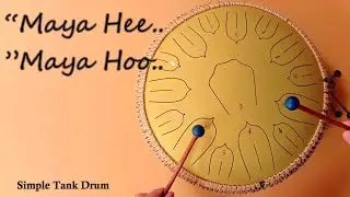 Dragostea Din Tei (O-Zone) - Steel Tongue drum / tank drum cover with tabs