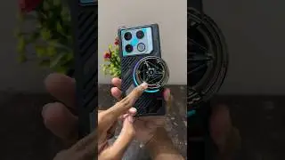 Infinix GT 20 Pro Hyper Mode Charging Test With Gaming Cooler💀 #shorts #infinixgt20pro
