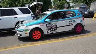 Southern Ohio Forest Rally 2023 #159 Matt McGee in the Ridonkulous Rabbit